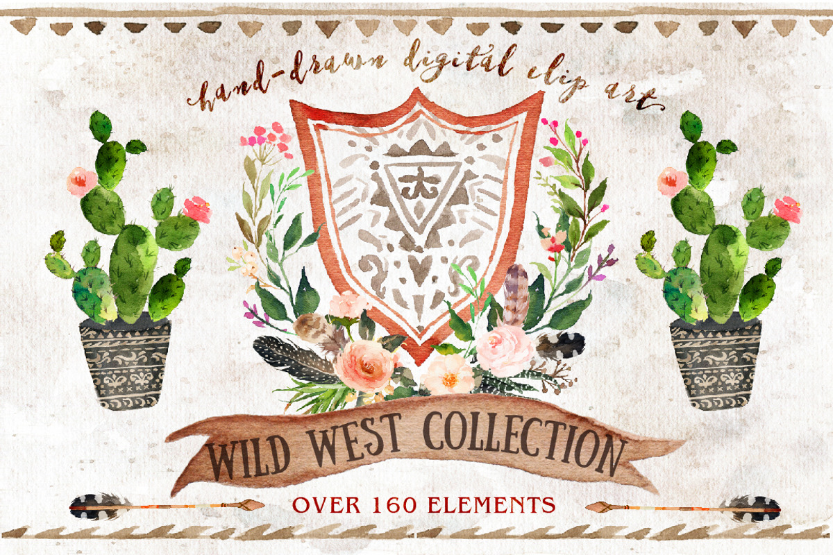 50% Off • Watercolor Bundle, a Decorative Illustration by Graphic Box (Photo 2 of 7)
