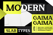 Gaima - Modern Slab Serif, a Slab Serif Font by MaikoHatta (Thumbnail 8 of 9)