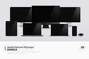 Apple Devices Mockups Bundle, an iPhone Mockup by Unio Designs (Thumbnail 2 of 10)