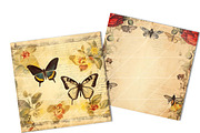 Vintage Bugs Junk Journal Paper, a Background Graphic by BusyDaydesign (Thumbnail 6 of 9)