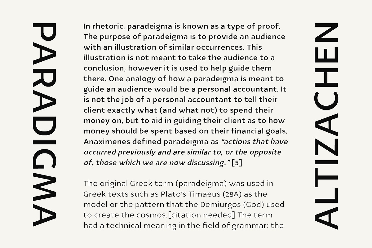 YE Paradigma Font, a Font by Yinon Ezra (Photo 10 of 10)