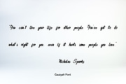 Cauzyah Modern Handwritten Font, a Handwritten Font by ResumeFabs (Thumbnail 5 of 7)