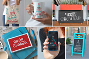11 Christmas Lettering | 9 Ornaments, an Illustration by bariskina (Thumbnail 5 of 5)