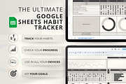 2025 Habit Tracker in Google Sheets, a Stationery Template by Marketello Studio (Thumbnail 1 of 6)