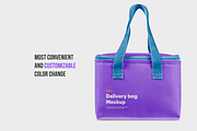 Delivery Bag Mockup, a Packaging Mockup by BlackMockup (Thumbnail 6 of 8)
