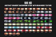 100 Gradient Background, a Background Graphic by Avartde Creative (Thumbnail 1 of 11)