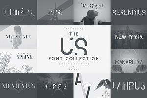 US Family - Font Collection