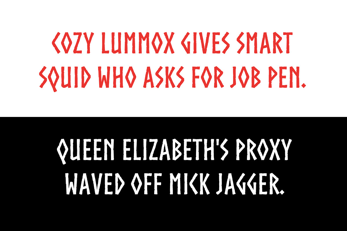 NORTHMAN, a Font by Loudoun Design Co. (Photo 4 of 5)