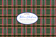 Christmas Tartan Seamless Patterns, a Pattern Graphic by LABFcreations (Thumbnail 3 of 6)