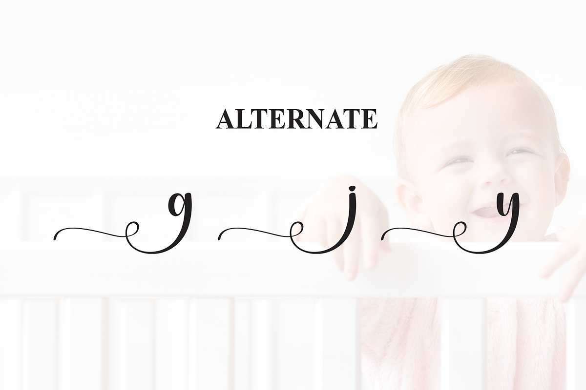 Chubby | Script Font, a Handwritten Font by Scratchones (Photo 8 of 9)