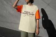 T-Shirt Mockup Bundle – 4 Scenes, a Shirt Mockup by eezo (Thumbnail 4 of 14)