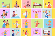 Animated Indian People Icons, a Duotone Icon by Prosymbols (Thumbnail 5 of 10)