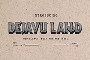 Dejavu Land - Vintage Font, a Serif Font by ivan_artnivora (Thumbnail 1 of 3)
