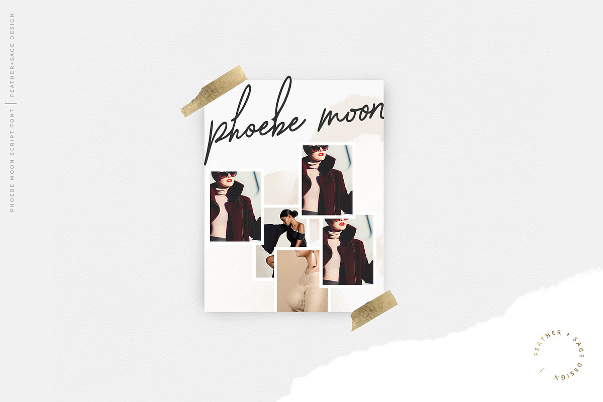 Phoebe Moon Font | Fresh Organic, a Script Font by Feather & Sage Design (Photo 23 of 24)
