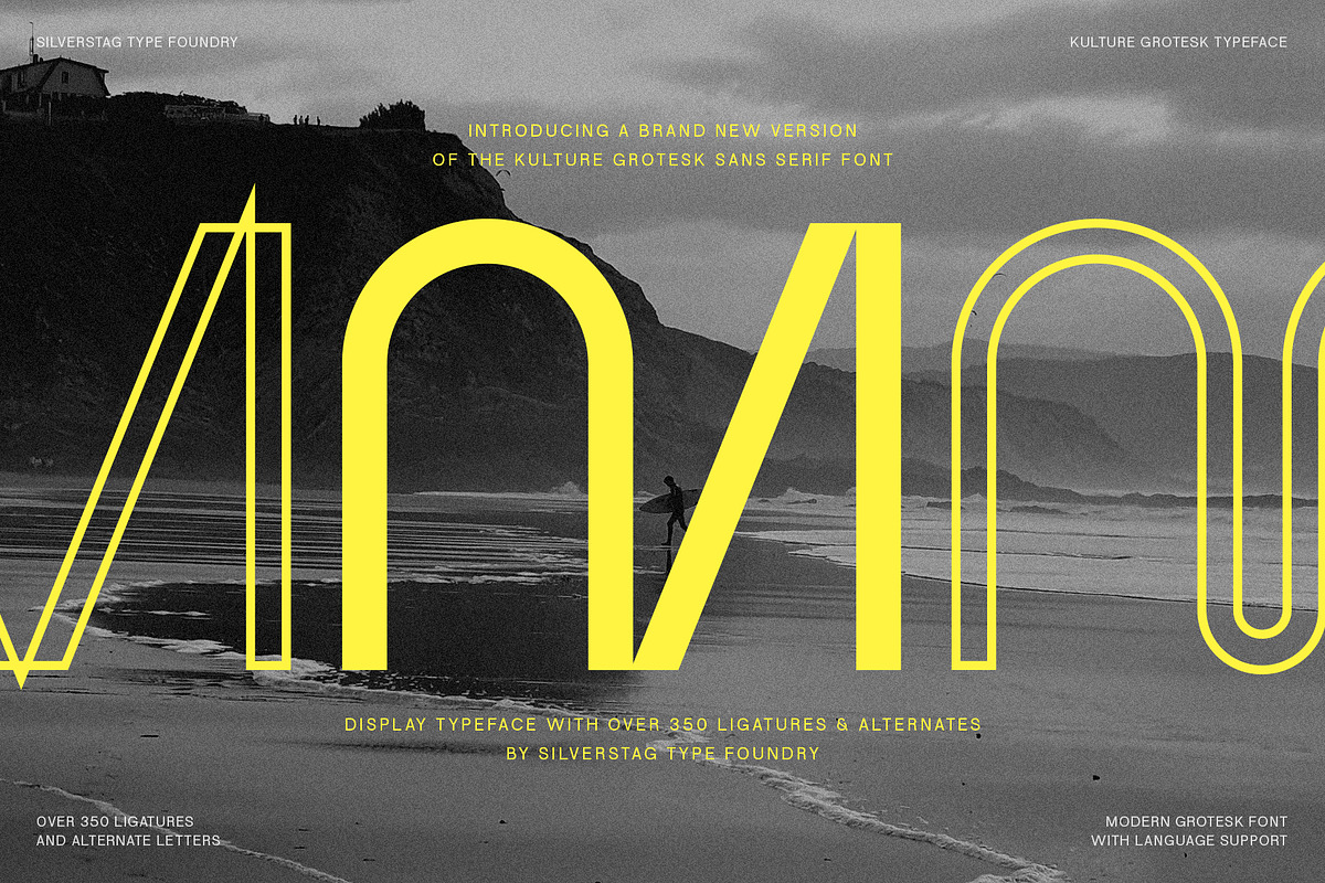 Kulture Grotesk v2 - Modern Typeface preview 3