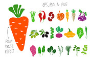 Vegetables For Your Kitchen, a Food Illustration by Annakniaz (Thumbnail 3 of 11)