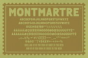 Montmartre - A Hand-drawn Font, a Sans Serif Font by Komet & Flicker (Thumbnail 16 of 16)