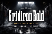 Gridiron Bold, a Slab Serif Font by Wow Magic (Thumbnail 1 of 5)
