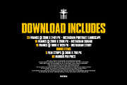 Film Borders & Frames Mega Bundle, a Texture Graphic by dbdslondon (Thumbnail 9 of 9)