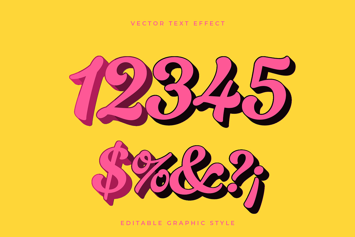Bold Script Text Effect preview 2
