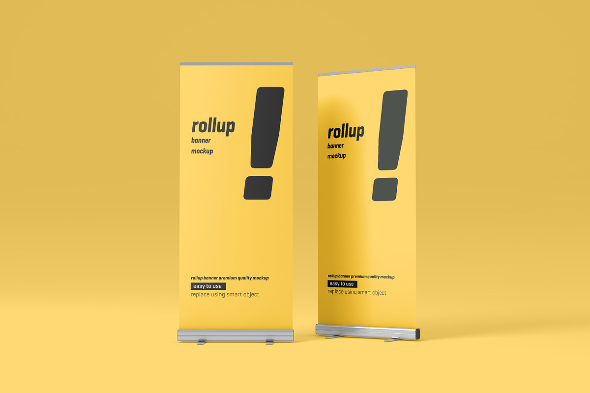 Roll Up Banner Mockup, an Advertising Mockup by Toasin Studio (Photo 3 of 23)