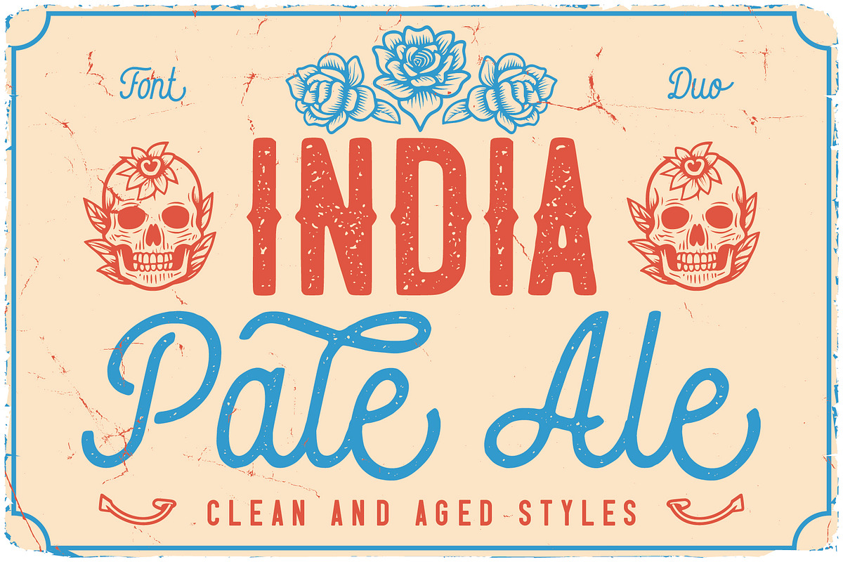 India Pale Ale font DUO, a Blackletter Font by VozzyStock (Photo 1 of 8)
