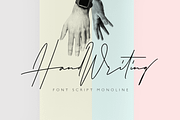 Handwritting, a Script Font by artisans (Thumbnail 1 of 8)