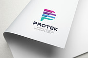 Protek Ai Tech Letter P Logo, a Branding & Logo Template by Design_Planet (Thumbnail 3 of 4)