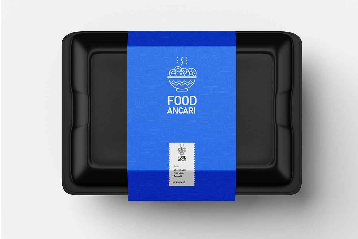 Food Box Packaging Mockup, a Packaging Mockup by AlkStudio (Photo 11 of 13)