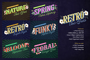 Retro Lettering Text Effect, a Layer Style Add-On by Andrew Skoch Design (Thumbnail 9 of 10)