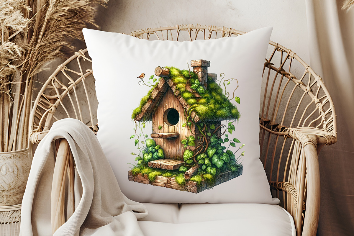 Green Summer Cottagecore Clipart, an Illustration by Pixels.Craft (Photo 5 of 7)