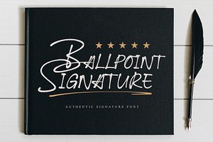 Ballpoint Signature Font