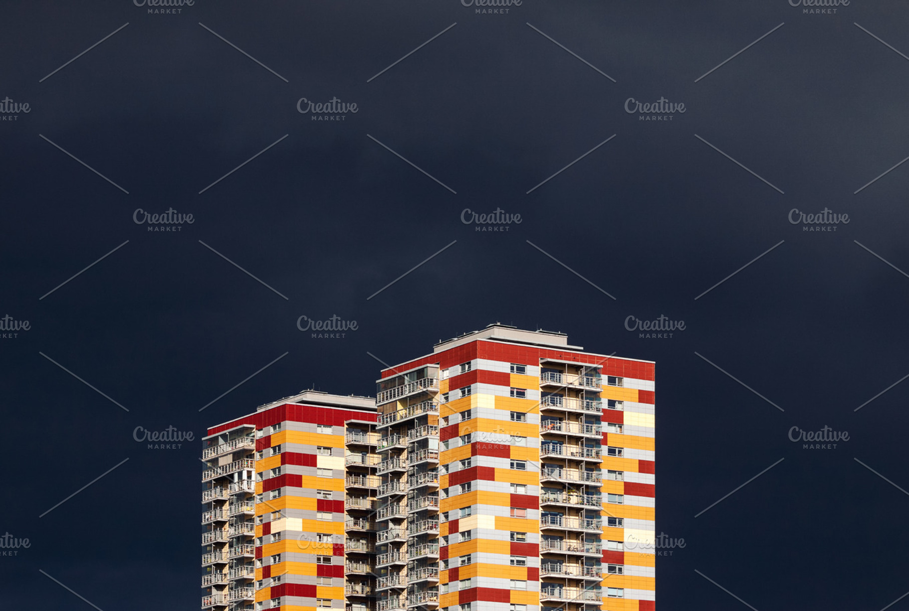 Abstract residential buildings, an Architecture Photo by BOOCYS