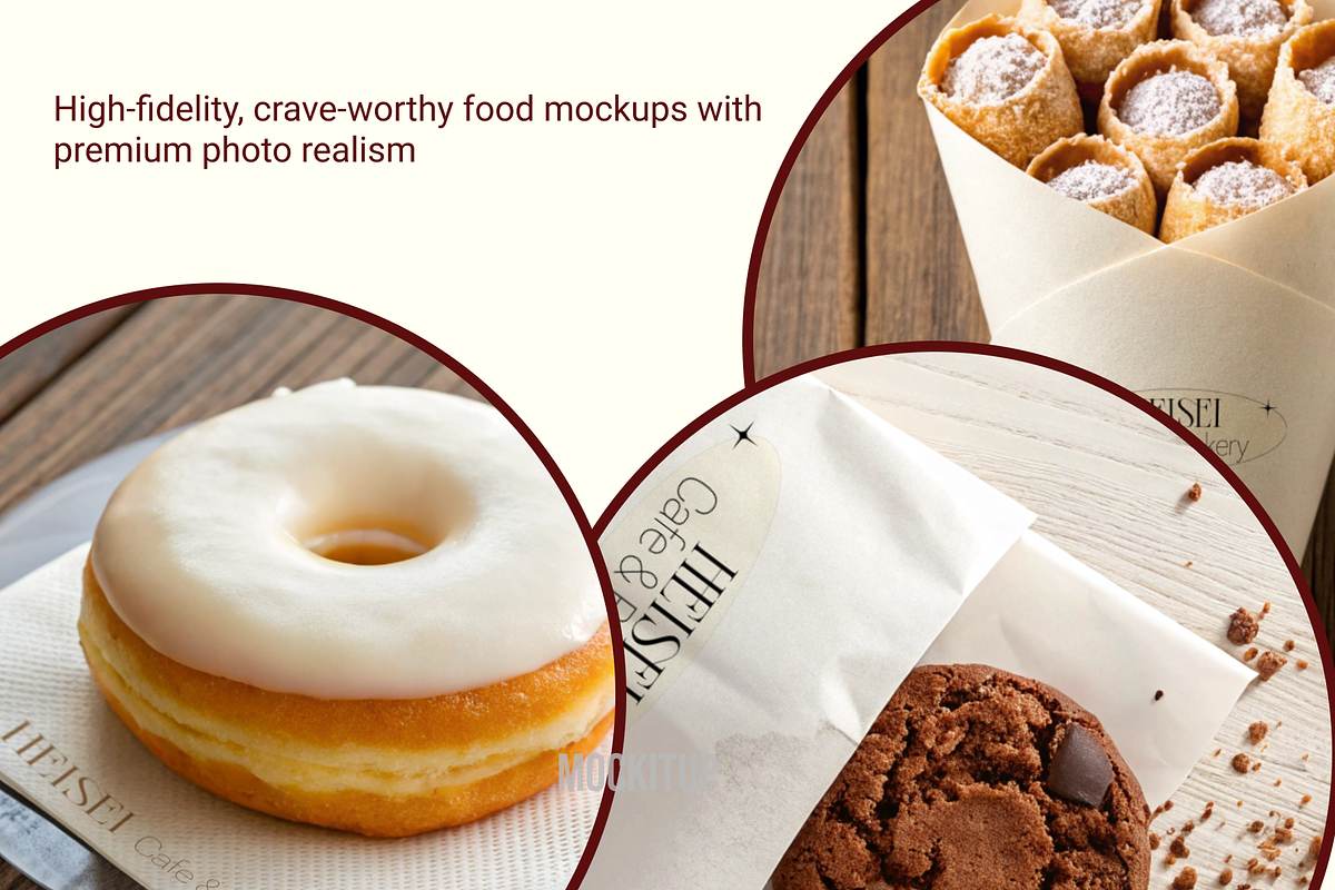 Minimalist Food & Cafe Mockup Kit, a Packaging Mockup by Mock It Up (Photo 2 of 7)