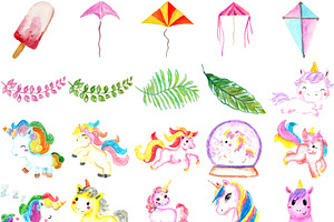 CUTE DREAMY UNICORN BUNDLE 79 Files