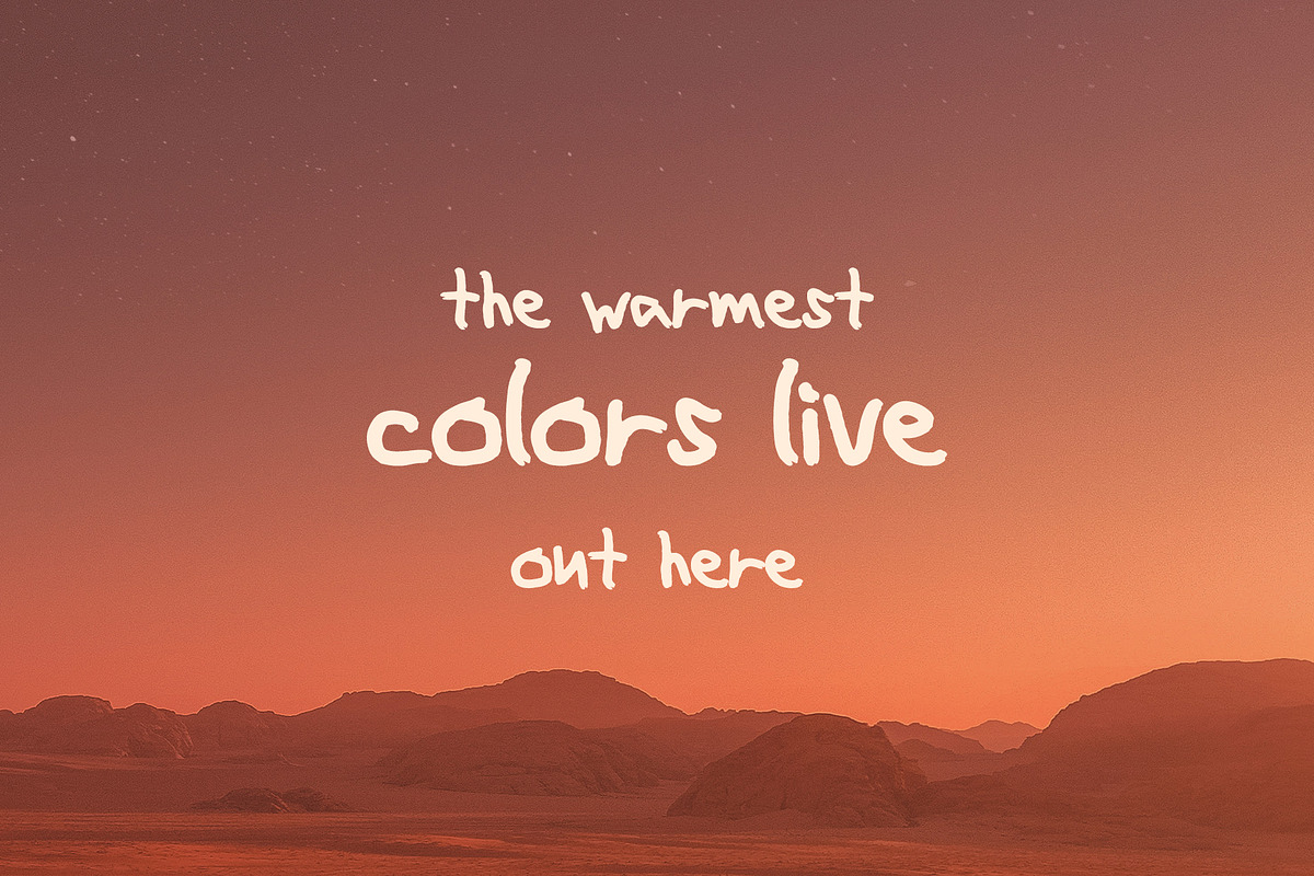 Crooked cactus handmade font, a Handwritten Font by BilberryCreates (Photo 7 of 8)