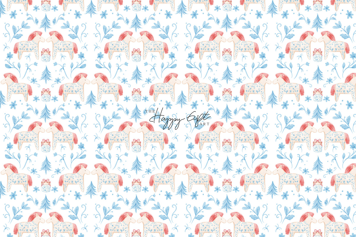 Christmas Chinoiserie Crest, an Illustration by TheHappyGiftArt (Photo 10 of 10)