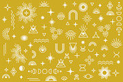 Boho Elements Vector Bundle, a Graphic by CojoMoxon (Thumbnail 2 of 3)