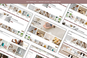 Carolina Candle Co. Wix Template