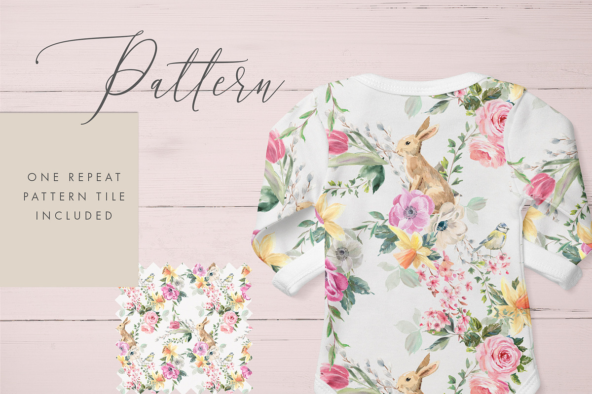 Easter Flower Clipart, a Decorative Illustration by Twigs and Twine (Photo 8 of 9)