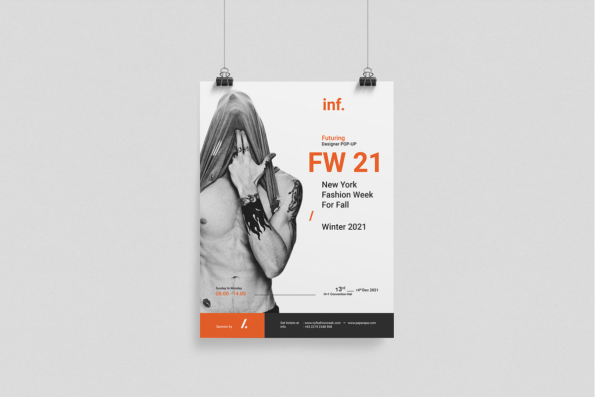 Fashion Week Posters, a Flyer Template by BOXKAYU (Photo 7 of 9)