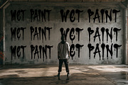 Drip Marker Font, a Handwritten Font by Handmadefont (Thumbnail 10 of 15)