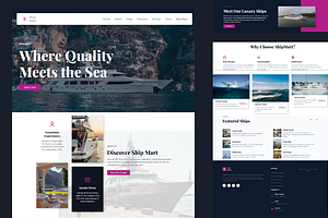 ShipMart-Modern Shipping  Template