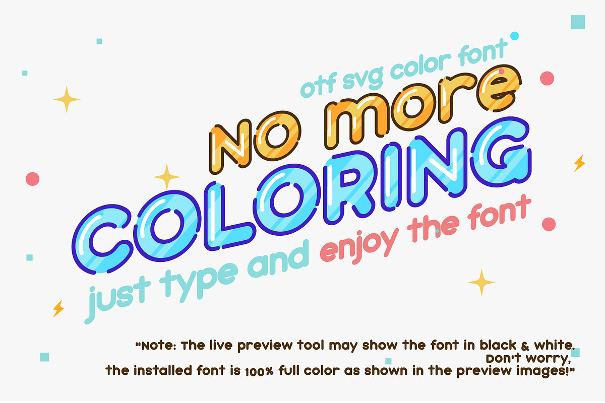 Bubblio Glaze – Playful Bubble Displ, a Handwritten Font by Rashdrawn (Photo 3 of 7)