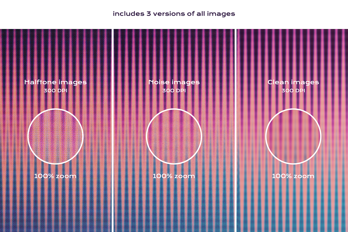 Electric Haze - Halftone backgroinds, a Background Graphic by Digital Blood (Photo 9 of 12)