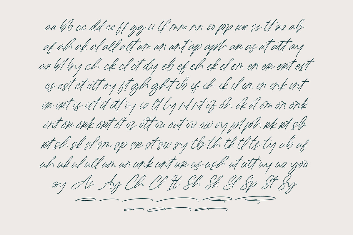 Charitty Battera Handwritten InkFont, a Script Font by Letterena Studios Script (Photo 7 of 15)
