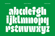 Megora - Bold Inktrap Font, a Sans Serif Font by limitype (Thumbnail 9 of 12)