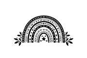 Boho Rainbow Silhouette Bundle, an Illustration by yasushie (Thumbnail 23 of 31)