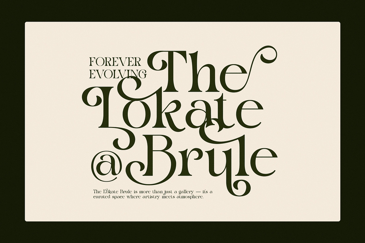 Dark Grind Elegant Swash Serif Font, a Serif Font by Elegant Font (Photo 4 of 8)