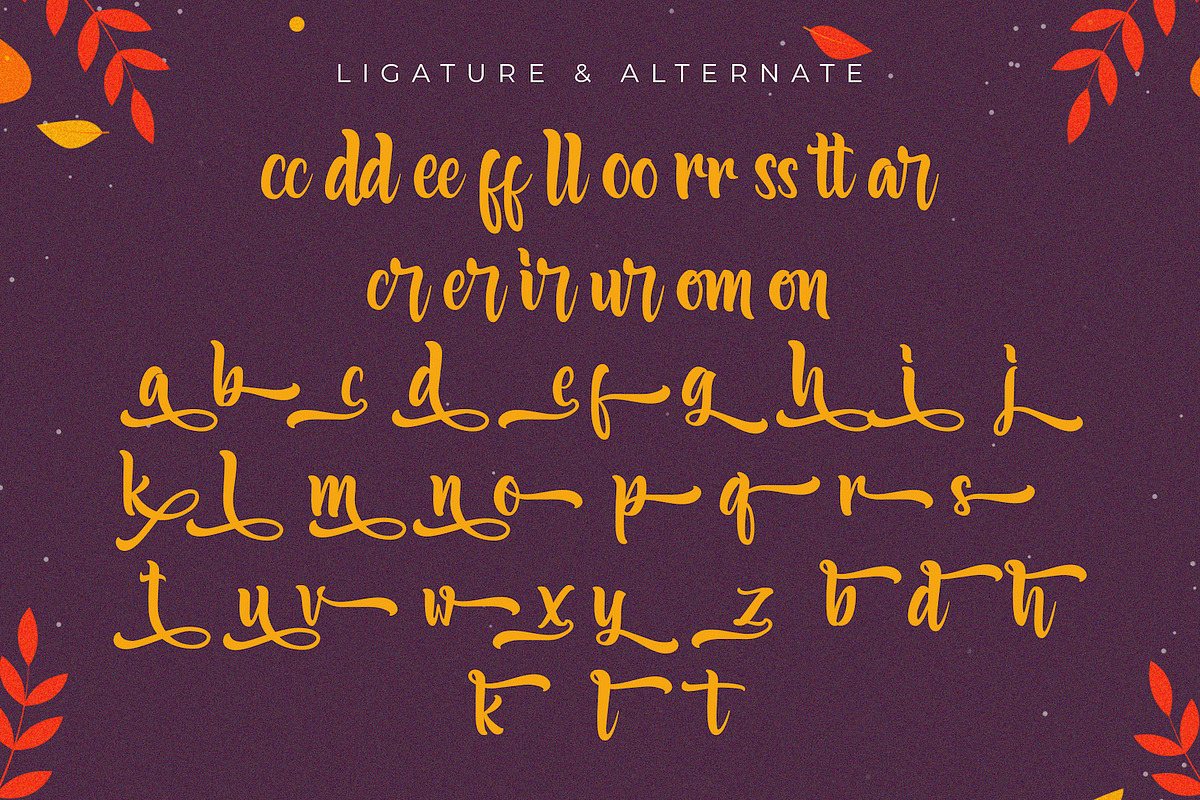 Fariste Qlark - Handwritten Font, a Script Font by StringLabs (Photo 8 of 10)